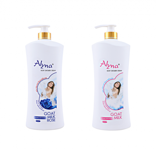 Alyna Sữa Tắm Giữ Ẩm Và Mịn Da 1000ml