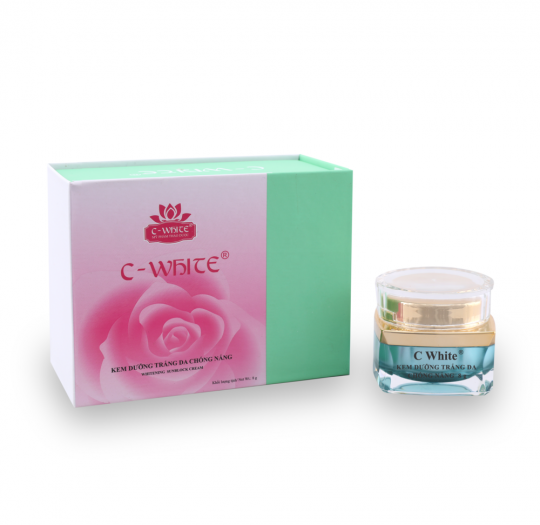 C-White Kem Dưỡng Trắng Da Chống Nắng 8g