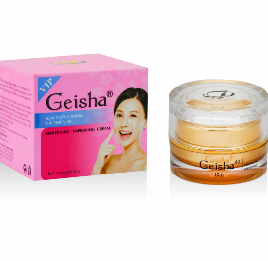 Geisha Kem Dưỡng Trắng Cải Thiện Da 10g (VIP)