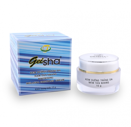 Geisha Kem Dưỡng Trắng Da Nám, Tàn Nhang 15g