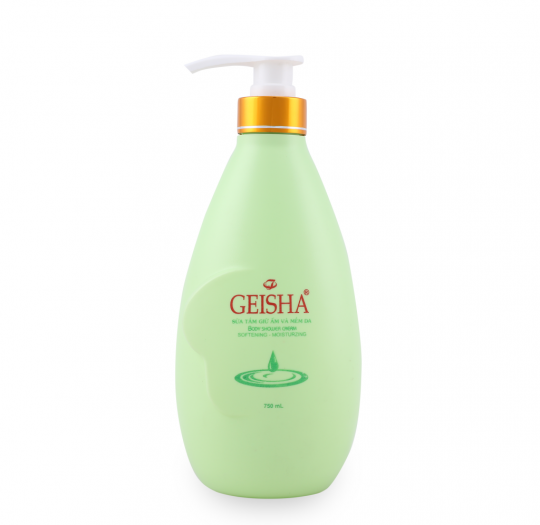Geisha Sữa Tắm Dưỡng Trắng, Giữ Ẩm Da 750ml
