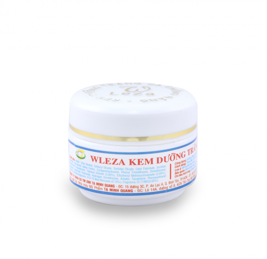 Wleza Kem Dưỡng Trắng Da 18g