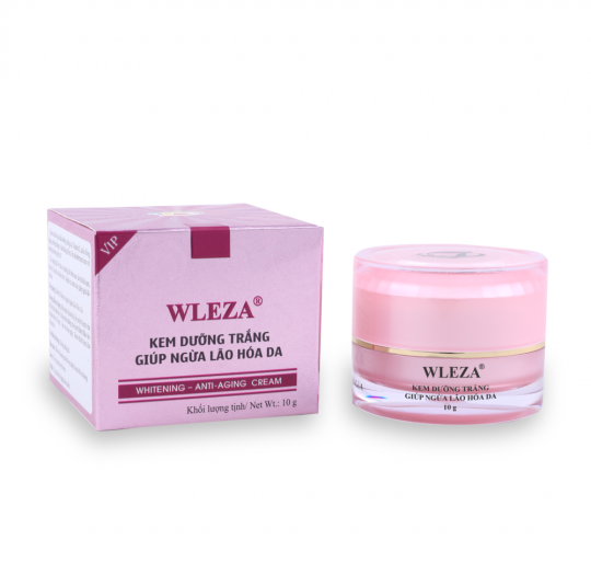 Wleza Kem Dưỡng Trắng Da Giúp Ngừa Lão Hóa (VIP) (Ngày) 10g