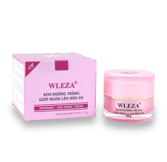 Wleza Kem Dưỡng Trắng Da Giúp Ngừa Lão Hóa (VIP) (Ngày) 15g